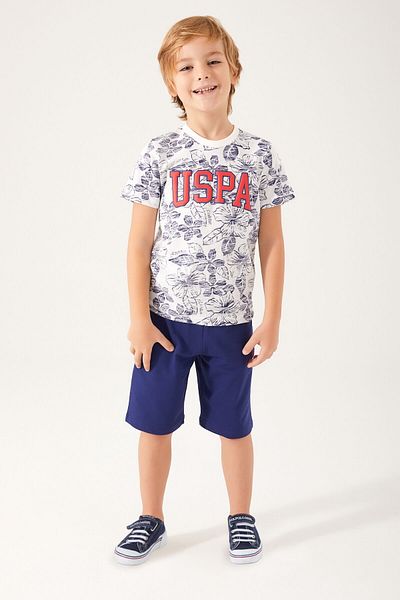 U.S. Polo Assn. BAZA. Polo Assn. Costum pentru băiat albastru