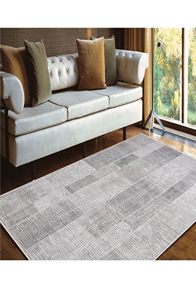 Merinos Therapy 19124-21   Modern Desen Saçaklı Halı