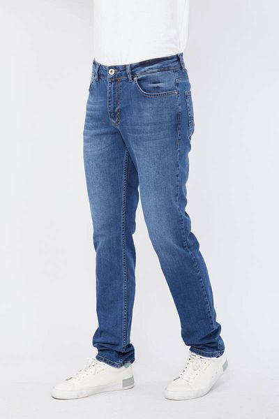 BANNY JEANS Ανδρικό τζιν παντελόνι σκούρο μπλε