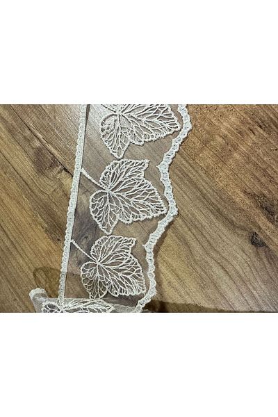 efem gipür Sycamore Pattern French Lace Tape Guipure Made as 9 m Ball Capicino