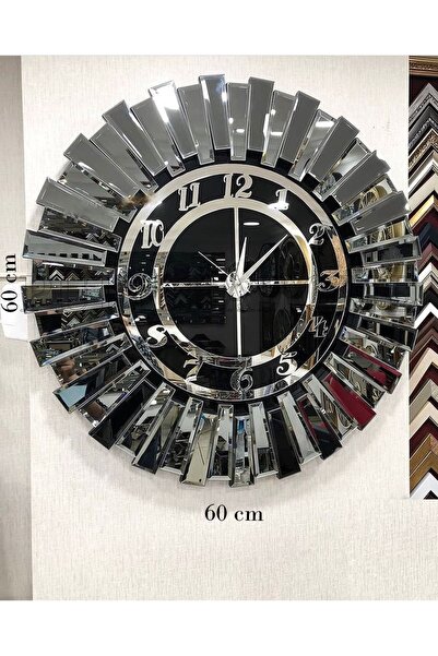 pupillahome Güneş Model Aynalı Saat Füme Türkçe