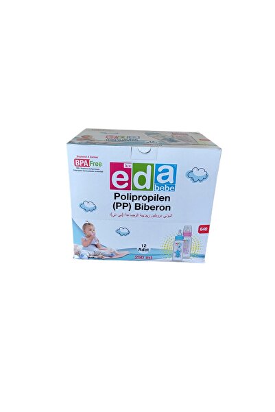 Eda Bebe 250 ml Bebek Biberonu 12 Adet