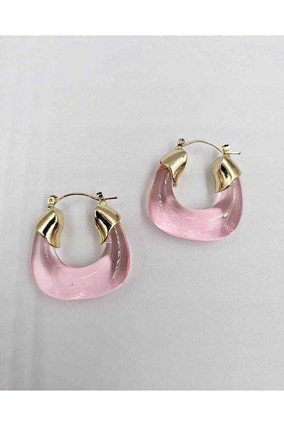 YUGENCONCEPT Colorful Acrylic Resin Basket Earrings