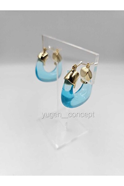 YUGENCONCEPT Colorful Acrylic Resin Basket Earrings