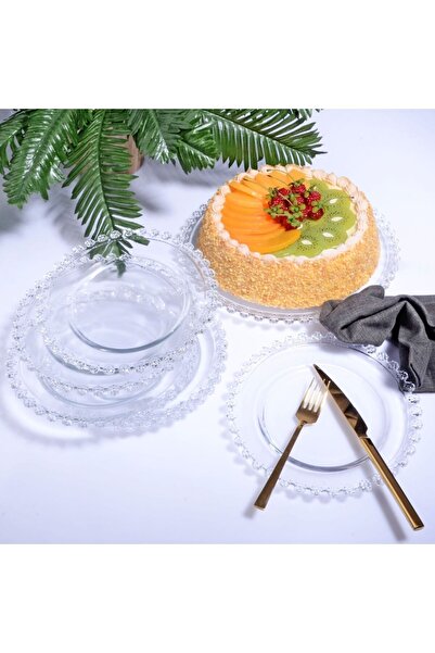 Genel Markalar Kosova Papatya Cam 7 Li Pasta Seti