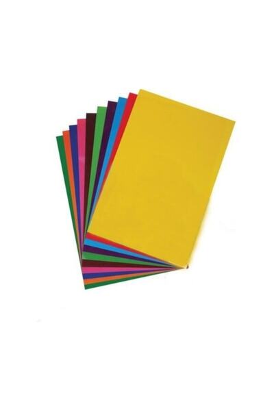 Daphne Renkli Fon Kartonu 22 X 34 Cm 10'lu