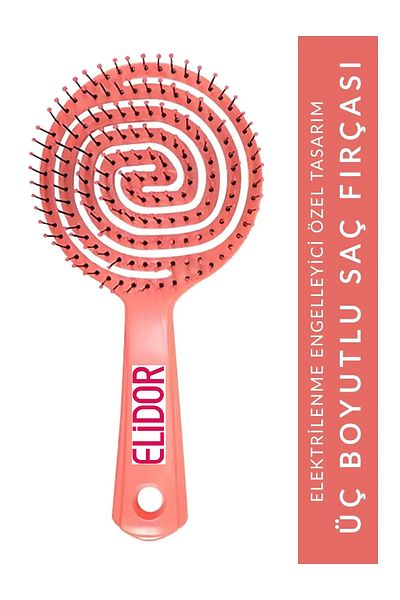 Elidor 3 SIZE HAIR BRUSH