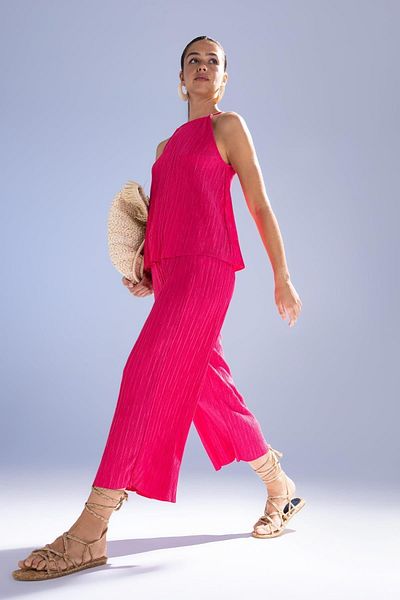 DeFacto Culotte Normal Waist Midi Trousers A8096ax23hs