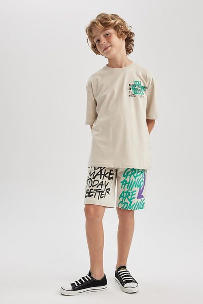 DeFacto Boy's Printed Shorts A2551a823sm