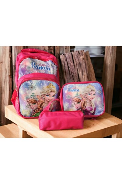 Sentor حقيبة مدرسية عالية الجودة للفتيات وحقيبة غداء وصندوق أقلام