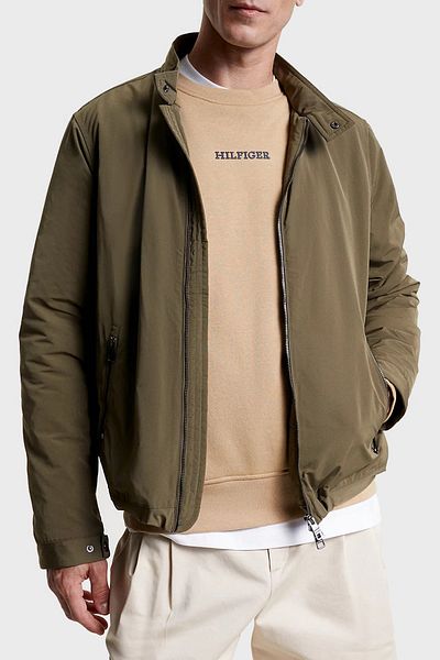 Tommy hilfiger khaki clearance jacket