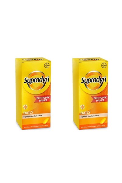 Supradyn Daily 60 Tablet Ekonomik Paket -2 Adet