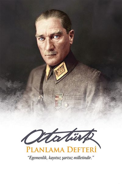 Halk Kitabevi Ataturk Planning Notebook 128 Pages Leader 13,5x19,5cm