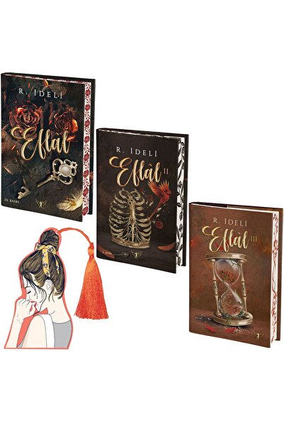 Artemis Yayınları R. İdeli - eflal - ciltli - 1 -2 ve 3. kitap - 3 kitap cilt...