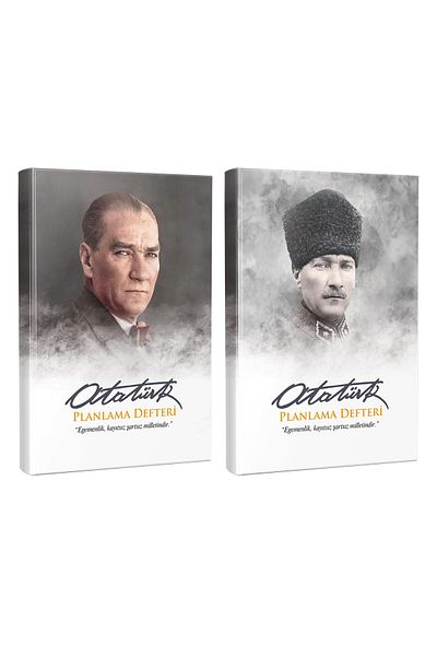 Halk Kitabevi Ataturk Planning Notebook - Set of 2 -3