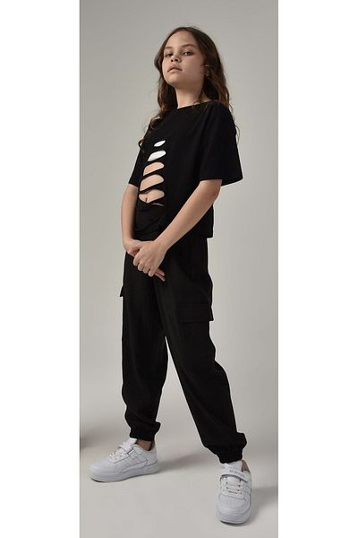 Çikoby Girl's Breaked T-Shirt