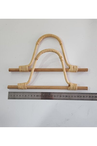 fundahobi Bambu D Çanta Kulp-Krem