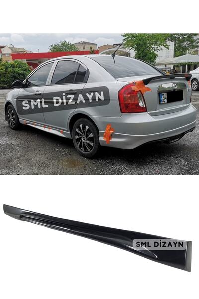 SML Dizayn Hyundai Accent Era Yan Marşpiyel (PLASTİK) Boyasız Accent Era Yan-marşpiyel-marşbiyel-ek