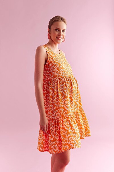 DeFacto Strappy Midi Maternity Dress B1059ax23sm