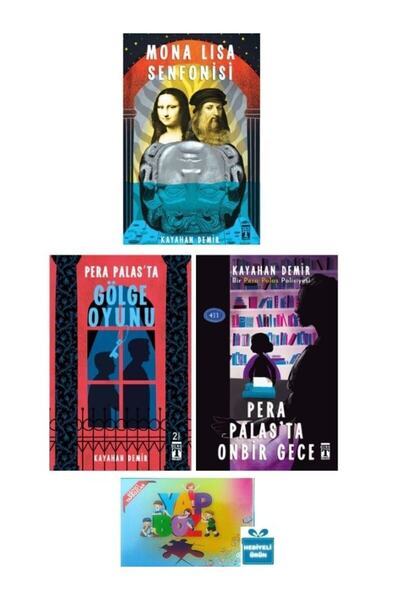 Timaş Çocuk EğiticiYapbozlu- Mona Lisa Senfonisi - Pera Palasta Gölge Oyunu O...