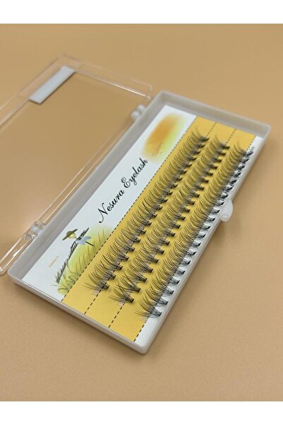 NESURA EYELASH 10D Demet Tekli Takma Kirpik- 10MM