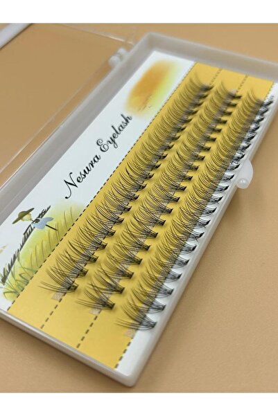 NESURA EYELASH 10D Demet Tekli Takma Kirpik- 10MM