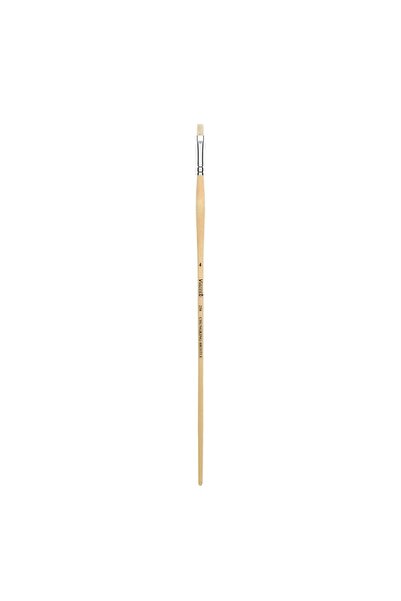 Vincent White Bristle Oil&Acrylic Brush 258 Series No: 4