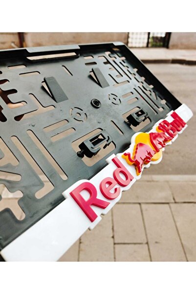 Aksaray Tasarım Atölyesi Kare Plakalık Red Bull Model Takmatik Pleksi 3d Kaba...