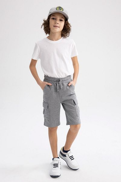 DeFacto Boys' Cargo Pocket Shorts Z5539a623sm