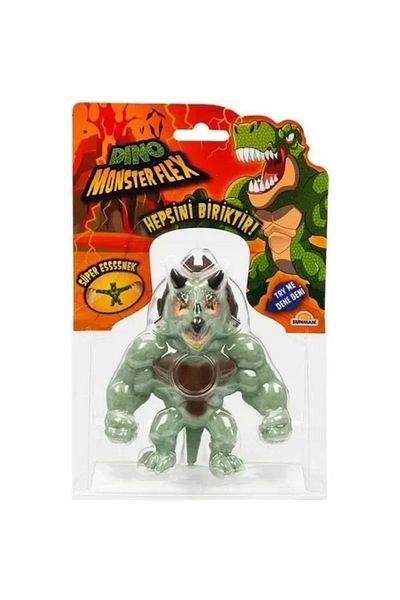 Sunman Monster Flex Super Flexible Dinosaurs 15 cm - Tricerox