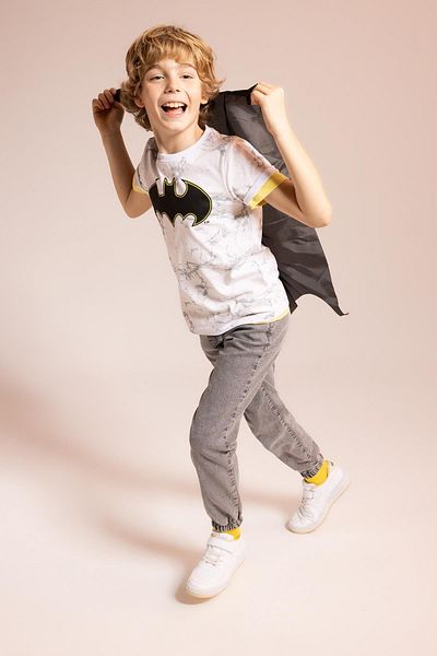DeFacto Boy's Jogger Elastic Banded Jean Look Trousers