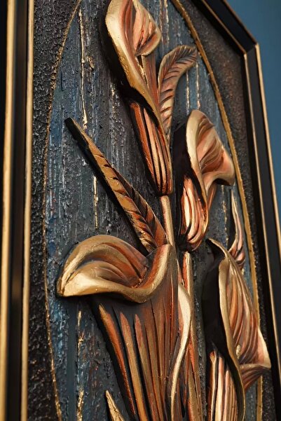 Kentin Aynası Wake Lale Temalı 3 Boyutlu Özel Tasarım Tablo 68x98cm