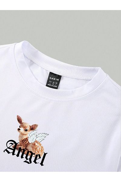 Jose Clothing ΓΥΝΑΙΚΕΙΑ ΛΕΥΚΗ ΕΚΠΤΩΜΕΝΗ ΣΩΜΑ ΚΟΝΤΟΜΑΝΙΚΗ CROP ΜΠΛΟΥΖΑ