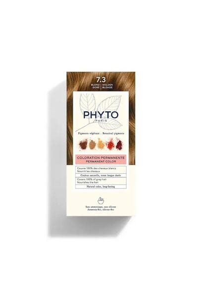 Phyto Phytocolor Bitkisel Saç Boyası 7.3 - Kumral Dore Yeni Formül