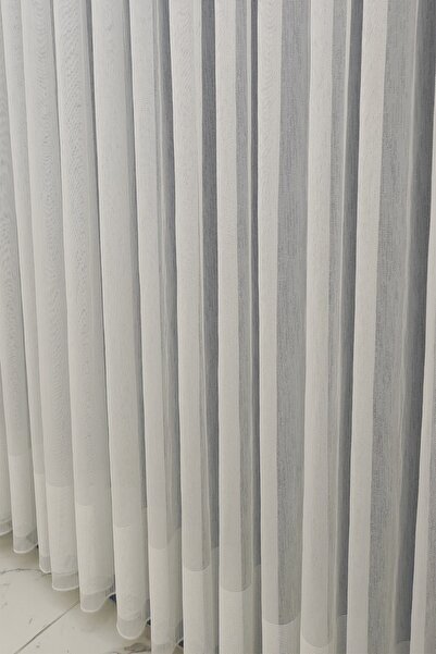 Tül Shop New Season Non-Wrinkle Plain Plain Skirt Banded 1x2 Sparse Pleated Tulle Curtain