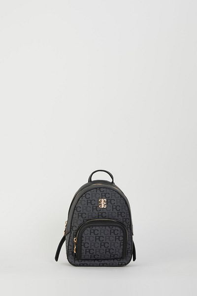 Pierre Cardin Tram Alphabet Anthracite Women's Backpack 05PO23Y1711