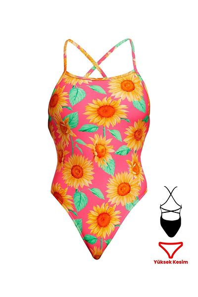 FUNKİTA Funkita STP Cher Women's Training Swimsuit, Double Cross Back