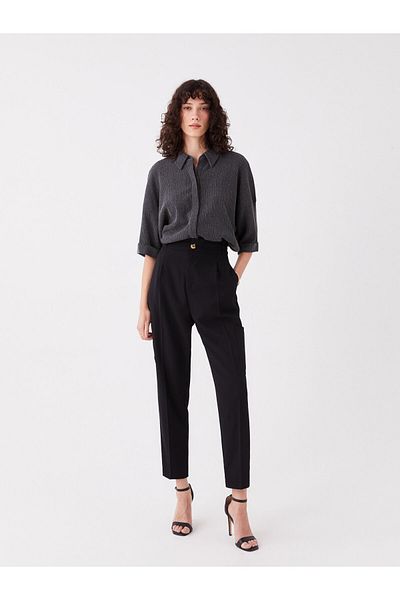 LC Waikiki Gerade Damenhose mit Karottenschnitt