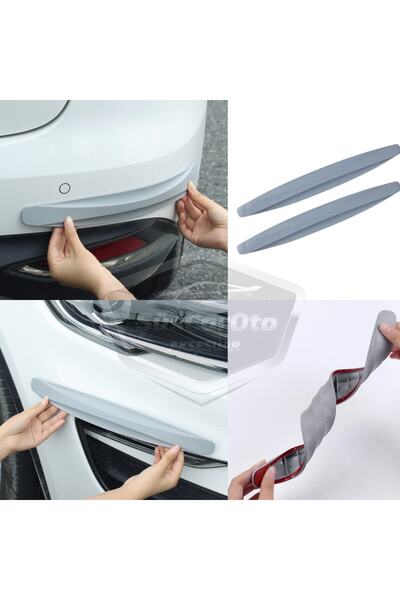 ŞüsCarOto Aksesuar 5D Esnek Tampon Koruma Bandı Tampon Koruyucu Şerit Yumuşak...