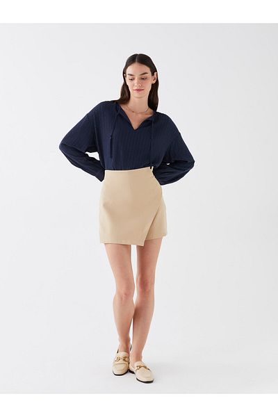 LC Waikiki Dámská Slim Fit Straight Shorts sukně