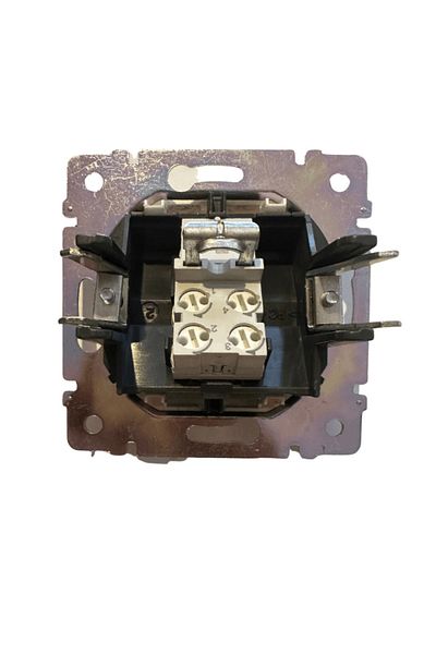 Legrand فالينا774438 مقبس هاتف فردي RJ11 باللون الأبيض (الإطار متضمن) (3 قطع)