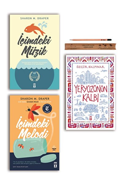 Genç Timaş Music in Me - Melody in Me - Heart of the Earth Set 3 Books