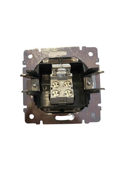 Legrand فالينا774438-V2 RJ11 مقبس هاتف واحد أبيض (الإطار متضمن) (3 قطع)