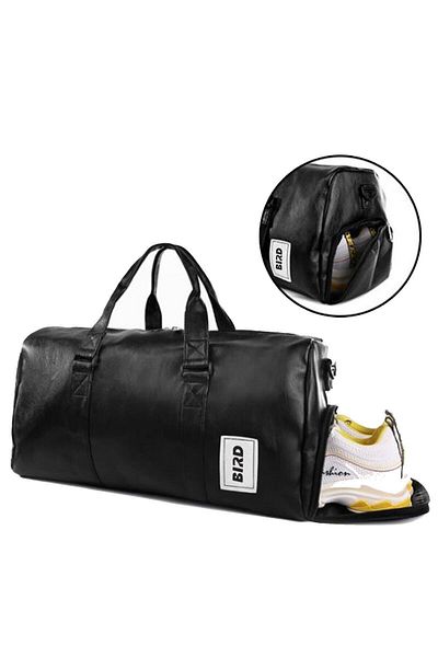 Freedom Bird Geantă de sport neagră profesională impermeabilă unisex - Geantă de sport fitness nr. 19