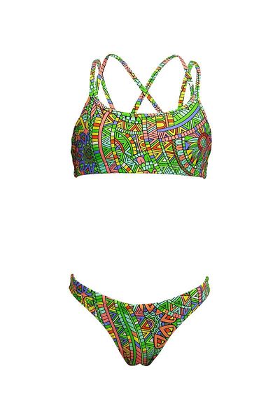 FUNKİTA Funkita Minty Mixer Bikini Set, Bottom, Top Set Girls Bikini