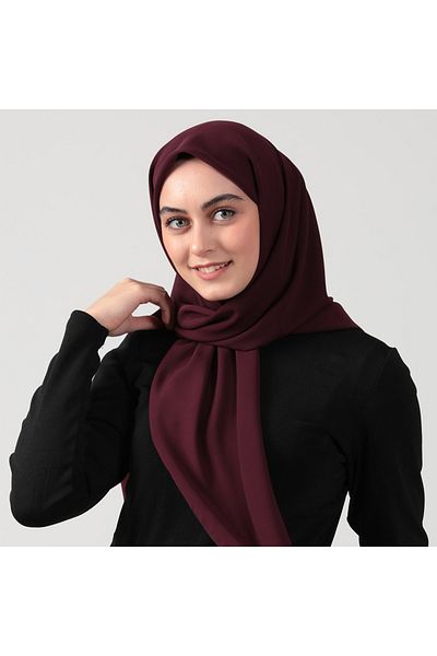 ipekistanbul Φουλάρι Medina Silk 110 x 110 cm - Μωβ