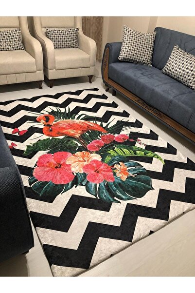 Miray Tekstil Lastikli Dekoratif Halı Örtüsü