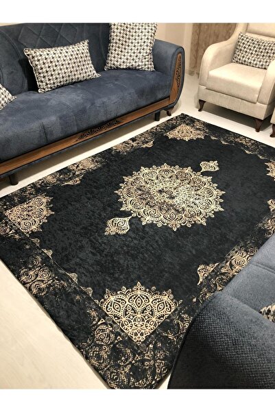 Miray Tekstil Lastikli Dekoratif Halı Örtüsü