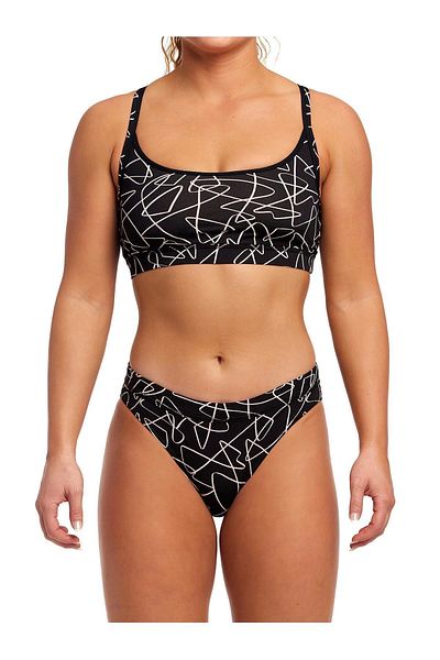 FUNKİTA Funkita Texta Mess Bikini Set, Bottom, Top Set Women's Bikini