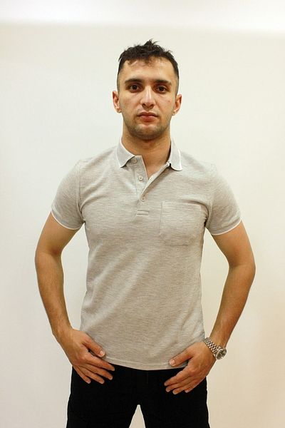 Cazador Ανδρικό μπλουζάκι Jazz 4147 Polo Collar Honeycomb με υφή με τσέπες